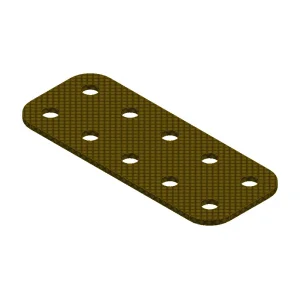 פלטה שטוחה מבודדת 2x5