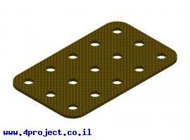 תמונה של מוצר פלטה שטוחה מבודדת 3x5
