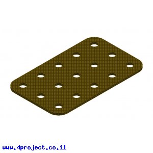 פלטה שטוחה מבודדת 3x5
