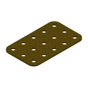 פלטה שטוחה מבודדת 3x5
