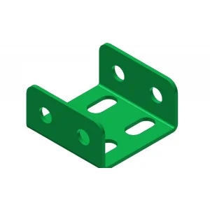 קורת זווית "U" כפול באורך 2 חורים