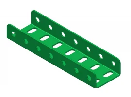 תמונה של מוצר קורת זווית "U" כפול באורך 7 חורים