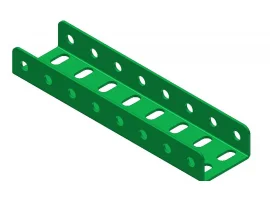 תמונה של מוצר קורת זווית "U" כפול באורך 8 חורים