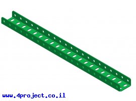 תמונה של מוצר קורת זווית "U" כפול באורך 21 חורים