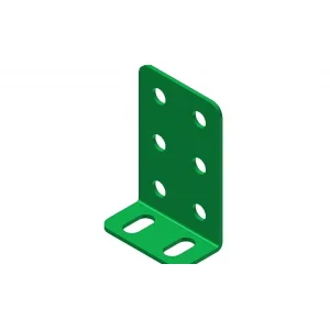 קורת זווית "L" כפול באורך 2 חורים