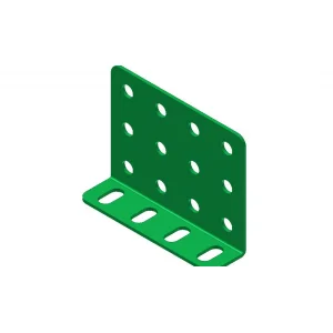קורת זווית "L" כפול באורך 4 חורים
