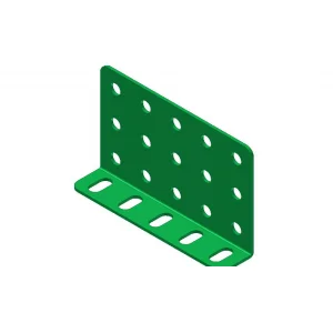 קורת זווית "L" כפול באורך 5 חורים