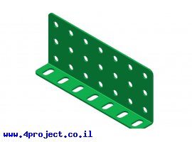 תמונה של מוצר קורת זווית "L" כפול באורך 7 חורים