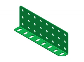 תמונה של מוצר קורת זווית "L" כפול באורך 8 חורים