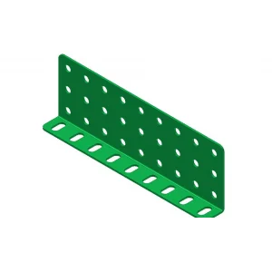 קורת זווית "L" כפול באורך 9 חורים