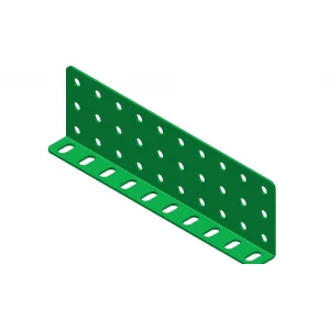קורת זווית "L" כפול באורך 10 חורים