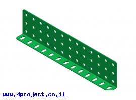 תמונה של מוצר קורת זווית "L" כפול באורך 13 חורים