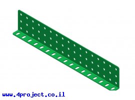 תמונה של מוצר קורת זווית "L" כפול באורך 17 חורים