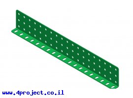 תמונה של מוצר קורת זווית "L" כפול באורך 19 חורים