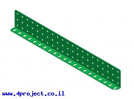 תמונה של מוצר קורת זווית "L" כפול באורך 21 חורים
