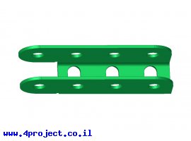 תמונה של מוצר ציר "U" חד-צדדי 4 חורים
