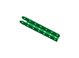 תמונה של מוצר ציר "U" חד-צדדי 7 חורים