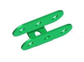 תמונה של מוצר ציר "U" דו-צדדי 3 חורים