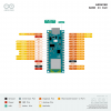 כרטיס פיתוח Arduino Nano 33 BLE Rev2 עם מחברים