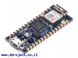 תמונה של מוצר כרטיס פיתוח Arduino Nano 33 IOT ללא מחברים