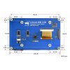 מסך מגע קיבולי LCD 4.3" 800x480, ממשק DSI