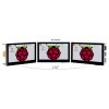 מסך מגע קיבולי LCD 4.3" 800x480, ממשק DSI