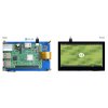 מסך מגע קיבולי LCD 4.3" 800x480, ממשק DSI