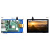 מסך מגע קיבולי LCD 4.3" 800x480, ממשק DSI