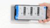 מסך E-Paper במסגרת, גודל 4.2", רזולוציה 400x300, ממשק NFC