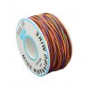חוט WireWrap חד גידי - AWG30 - צבעוני - 250 מטר