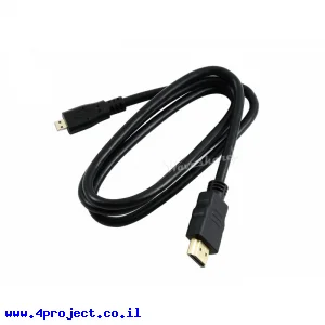 כבל HDMI ל-Micro-HDMI באורך של 90 ס"מ