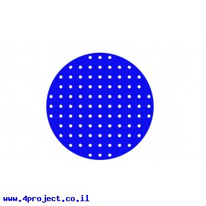 פלטה עגולה 139 מ"מ - צורה 1