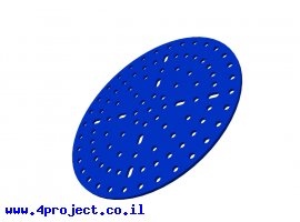 תמונה של מוצר פלטה עגולה 139 מ"מ - צורה 2