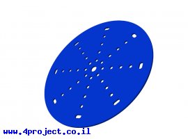 תמונה של מוצר פלטה עגולה 152 מ"מ