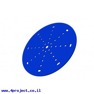 פלטה עגולה 152 מ"מ
