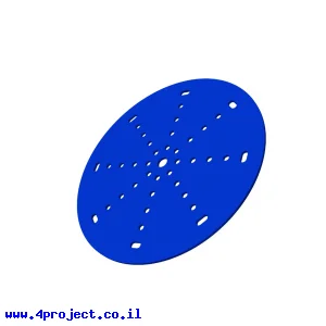 פלטה עגולה 152 מ"מ