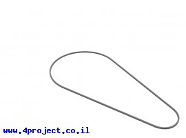תמונה של מוצר רצועת תמסורת גומי 377 מ"מ - עובי 2 מ"מ