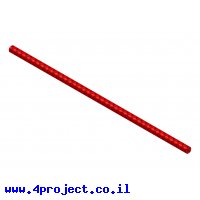 חוט תמסורת אדום - 10 מטר - 1.5 מ"מ