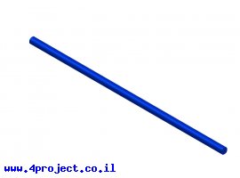 תמונה של מוצר חוט תמסורת כחול - 10 מטר - 1.5 מ"מ