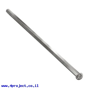 מוט REX 8mm פלדה עם טבעת - אורך 288 מ"מ