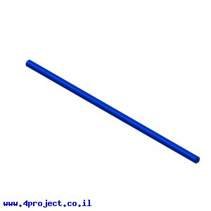 חוט תמסורת כחול - 10 מטר - 2 מ"מ