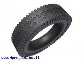 תמונה של מוצר צמיג רכב 35.5x8 מ"מ