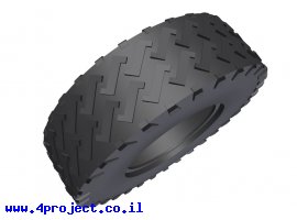תמונה של מוצר צמיג חלק 111x32 מ"מ