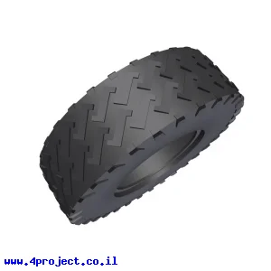 צמיג חלק 111x32 מ"מ