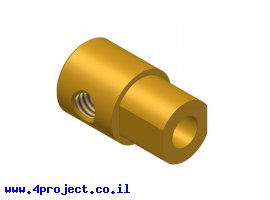 תמונה של מוצר רכזת גלגלי שיניים עם הידוק - 7 מ"מ