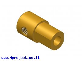 תמונה של מוצר רכזת גלגלי שיניים עם הידוק - 9 מ"מ