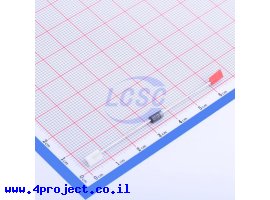 תמונה של מוצר  Diodes Incorporated 1N4002-T