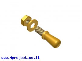 תמונה של מוצר ידית פליז קצרה - 18.1 מ"מ
