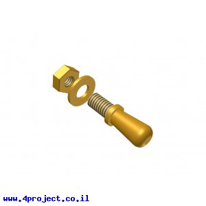 ידית פליז קצרה - 18.1 מ"מ