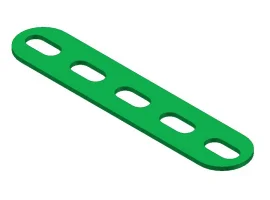 תמונה של מוצר פס מחורר עם חורים ארוכים - 5 חורים